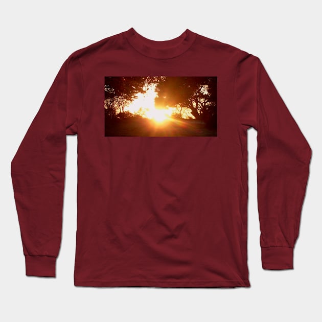 Sunburst Long Sleeve T-Shirt by madebymei